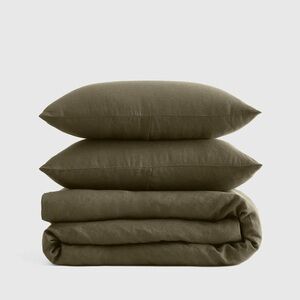 Quince European Linen Duvet Cover Set